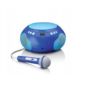 Νέο! Lenco CD player με bluetooth και μικρόφωνο μπλε SCD-625BU