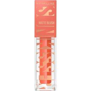 MAYBELLINE Sunkisser Hazy Matte Róż Róż do policzków w płynie 34 Peachy Quench 4,7 ml