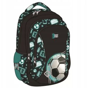 PLECAK 30X38X13 1ZAM 3KIESZ STRIGHT NEON FOOTBAL