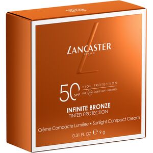 LANCASTER_Infinite Bronze Sunlight Compact Cream SPF50 μπρονζέ κρέμα σε compact 9g