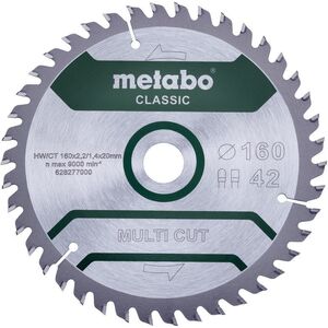Metabo Metabo MultiCutClassic 160x20 42 FZ/TZ 10