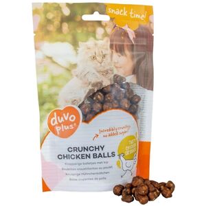 Duvo+ Crunchy Balls Przysmak Dla Kota Kurczak 50g