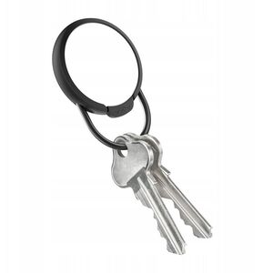 Θήκη Orbitkey Slim για AirTag με κρίκο κλειδιού, μαύρο