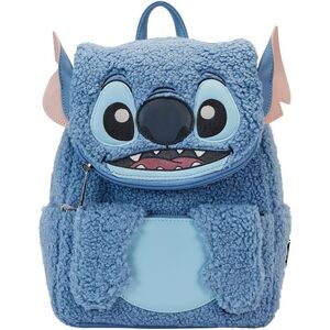 Loungefly Disney Stitch λούτρινο σακίδιο πλάτης 26εκ