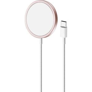 Ładowarka Puro Ładowarka bezprzewodowa PURO Magnetic Charging Cable USB-C MagSafe 15W (różowy)