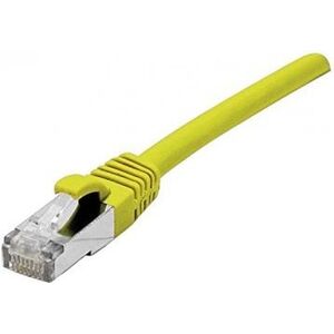 Telegärtner Patchkabel, S/FTP, PiMF, Cat 6A (ISO/IEC), żółty, 1,0 m (L00000A0085)
