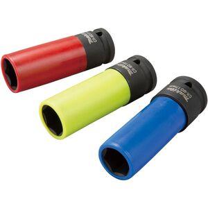 Σετ κεφαλών περιστροφής Makita 3 τεμαχίων MAKITA 1/2&quot| E-12354