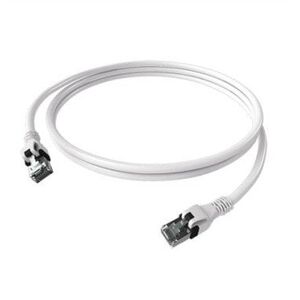 Kabel krosowy EasyLan DualBoot PushPull Cat.6A (klasa EA), S/FTP, RJ45 / RJ45, biały, 5 m