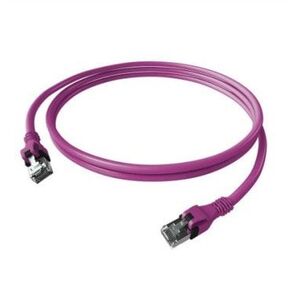 Kabel krosowy EasyLan DualBoot PushPull Cat.6A (klasa EA), S/FTP, RJ45 / RJ45, fioletowy, 5 m