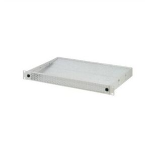 Deflektor powietrza SCHROFF 1 U do tacy wentylatora 19, 6 wentylatorów, perforowany z przodu, 330 mm, RAL 9006