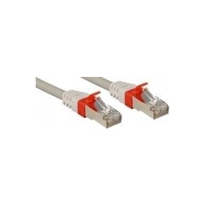 Lindy Patchkabel Cat6(A) SSTP / S/FTP PIMF grau 1.00m 10Gbit (45352)
