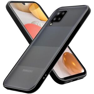 Mocco Μαλακή Κρεμώδης Θήκη Σιλικόνης για Samsung Galaxy A42 5G Μαύρο