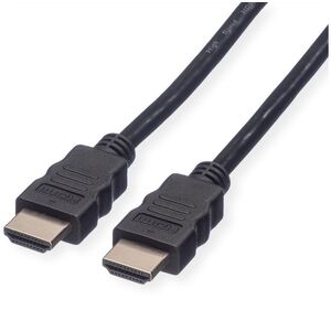 ROLINE RM Καλώδιο HDMI Υψηλής Ταχύτητας + Ethernet, Α/Α, μαύρο, 3 μ