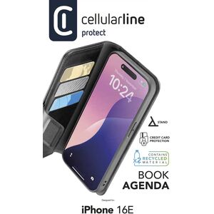 Cellularline 8018080492631 pokrowiec na telefon komórkowy 15,5 cm (6.1") Folio Czarny