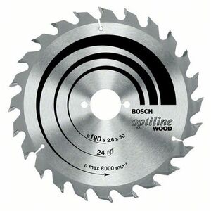 Bosch Tarcza pilarska Optiline Wood 130x20/16mm 20 zębów 2608640582