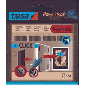 RZEP SAMOPRZYLEPNY WEW.POWERSTRIPS 4 PARY S 60MM:20MM, BIAŁY
