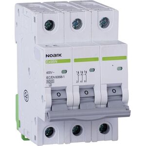 Noark Wył. nadpr. 6 kA, ch-ka B, 10 A, 3-bieg., Ex9BN 3P B10