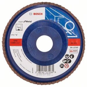 Bosch Listkowa tarcza szlifierska X551 P80 125mm plastikowa (2608607367)