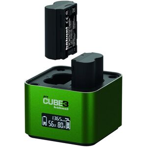 Φορτιστής Διπλής Θέσης Hahnel ProCube 3 Fujifilm
