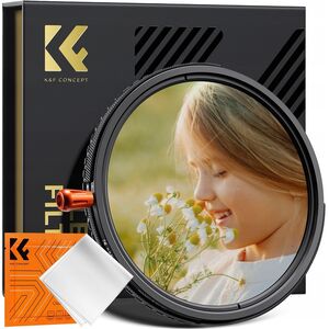 Filtr Hybrydowy 3w1 K&F 49 mm 49mm Fader ND2-32 + CPL + Black Diffusion 1/4 / KF01.2920V2