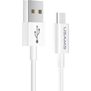 Kabel USB Usams USB-A - microUSB 1 m Biały (63863-uniw)