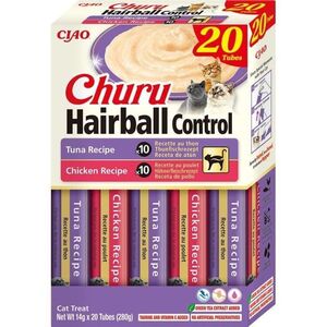 INABA CAT CHURU HAIRBALL VARIETY λιχουδιά για γάτες 20x14g (280g)