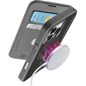 Cellularline 8018080483820 pokrowiec na telefon komórkowy 17,5 cm (6.9") Folio Czarny