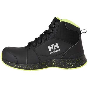 Παπούτσια HELLY HANSEN Barcode MXR Mid S3S, μαύρο/κίτρινο 41