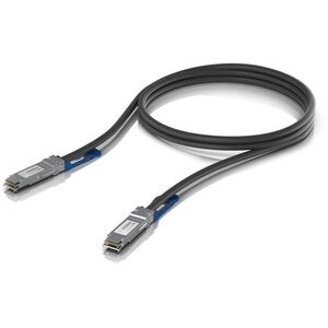 Ubiquiti UACC-DAC-QSFP28-1M-10 καλώδιο InfiniBand / οπτική ίνα Μαύρο