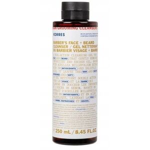 KORRES_Athenian Grooming Barber's Face &amp| Beard Cleanser τζελ καθαρισμού προσώπου για άνδρες 250ml
