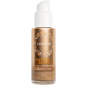 LUMENE_Φυσικό Λαμπερό Υγρό Foundation podkład do twarzy 5 Deep Tan 30ml