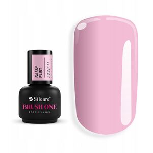 SILCARE_Brush One Bottle Gel τζελ οικοδόμησης σε μπουκάλι με πινέλο Sassy Flirt 15g
