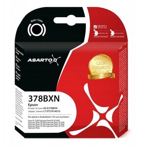 Μελάνι Asarto για Epson 378XL | C13T37914010 | 500 σελ. | μαύρο