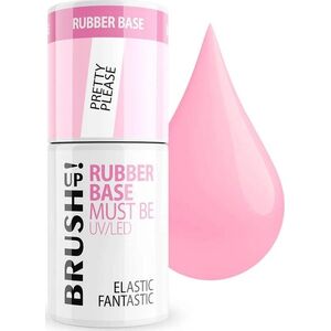 Claresa BrushUp! Rubber Base baza hybrydowa do paznokci Pretty Please 5g