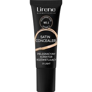Lirene Satin Concealer Pielęgnujący korektor rozświetlający 01 Light, 10 ml