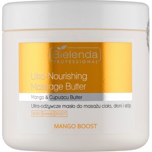 Bielenda Professional Mango boost ultra-odżywcze masło do masażu ciała dłoni i stóp 500ml