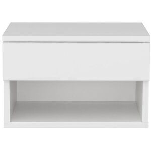 BEDSIDE TABLE WHITE 29X44.6X31.9CM
