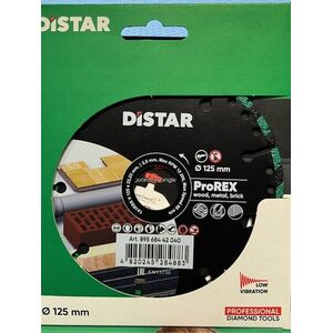 DISTAR DIAMOND BLADE PRO REX 125 x 2.5 x 22.2mm