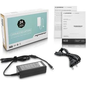 Zasilacz do laptopa Movano 65 W, 3 mm, 3.3 A, 19 V (ZZ/DEL195334C)