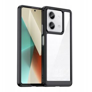 Θήκη Outer Space Case με ζελατινώδες πλαίσιο για Xiaomi Redmi Note 13 Pro - μαύρο