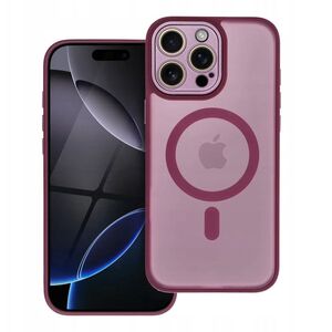 Θήκη VARIETE MAG COVER συμβατή με MagSafe για IPHONE 15 μωβ
