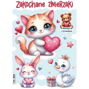 Książeczka Zakochane zwierzaki KREDKA