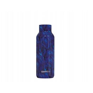 Quokka Solid - Butelka termiczna ze stali nierdzewnej 510 ml (Night Forest)