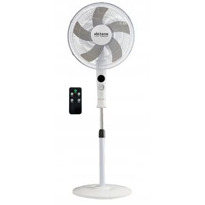 VOLTENO WENTYLATOR PODŁOGOWY BIAŁY+ PILOT+WYŚWIETLACZ 40cm