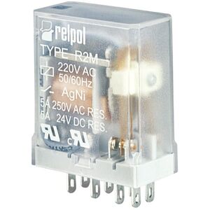 Relpol Przekaźnik przemysłowy miniaturowy 2P 5A IP40 R2M-2012-23-5230 - 802541