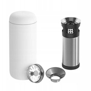 Fellow - Carter Infuser Set - Kubek Carter Move Mug Biały 473 ml + Zaparzacz Carter Infuser