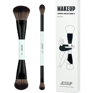 Jessup Duo-End Brush zestaw pędzli do makijażu T502 2szt.