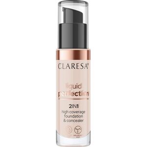 Claresa 2w1 Korektor i podkład kryjący 103 Cool Medium, 34g