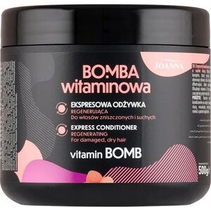 Joanna Bomba Witaminowa Ekspresowa Odżywka Regenerująca do Włosów Suchych i Zniszczonych 500g