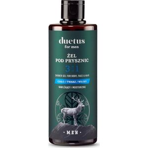 Duetus For Men Invictus Żel pod prysznic nawilżający 3w1, 300 ml